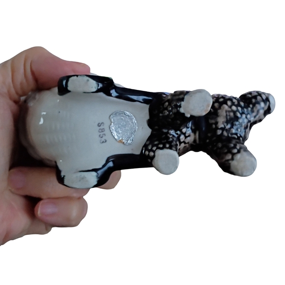 Charming  Vintage Poodle Planter Set - Picture 6 of 12